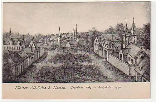 17364 Ak Monastère Alt-Zella près de Nossen vers 1910