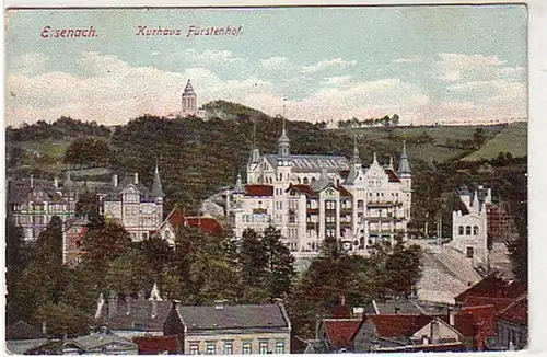 17277 Ak Eisenach Kurhaus Fürstenhof 1908