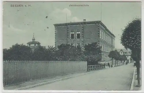 17270 Ak Seesen am Harz Jacobsen Schule 1915