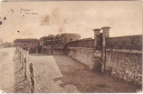 17268 Feldpost Ak Torgau Fort Zinna 1916
