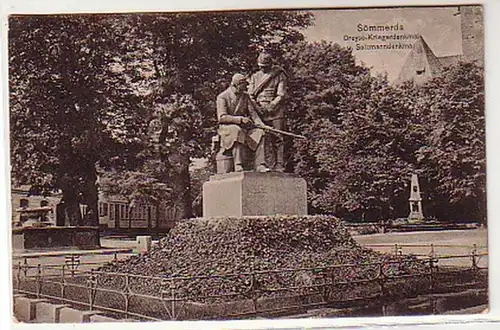 17262 Ak Sömmerda Dreyse Monument aux Guerriers 1916