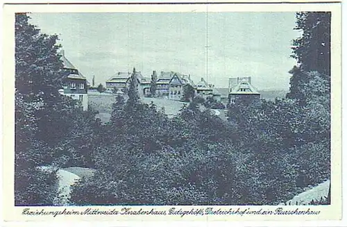17210 Ak Erziehungsheim Mittweida Knabenhaus um 1930