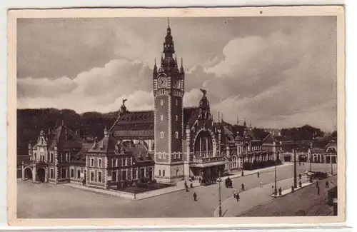 17197 Ak Danzig Hauptbahnhof um 1930