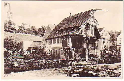 17185 Ak Berggießhübel Unwetterkatastrophe 1927