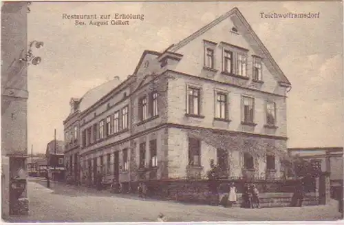 17168 Ak Teichwolframsdorf Gasthaus "Zur Relaxe" 1910
