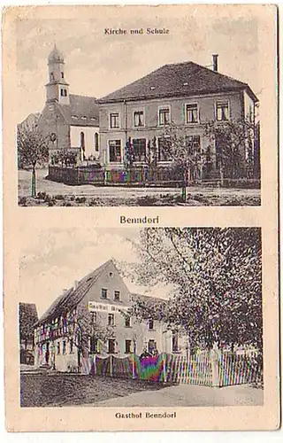 17148 Mehrbild Ak Gasthof Benndorf Schule 1911