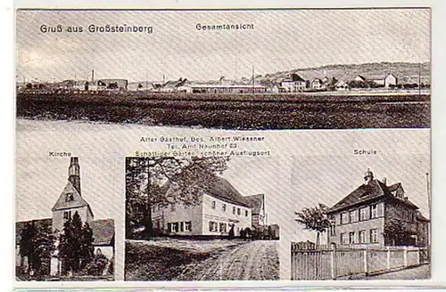 17142 Mehrbild Ak Gruß aus Großsteinberg 1925