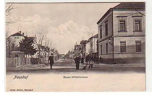 17118 Ak Naunhof Kaiser Wilhelmstraße 1915