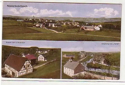 17117 Mehrbild Ak Niederbobritzsch 1919