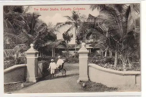 17114 Ak Colombo Ceylon the Bristol Studio Colletty vers 1910