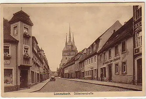 17108 Ak Lommatzsch Döbelnerstrasse 1933