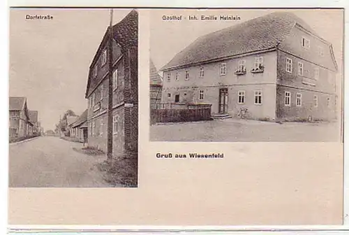 17107 Multi-image Ak Salutation de Wiesenfeld Gasthof vers 1920