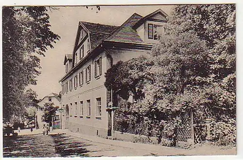 17098 Ak Ebersdorf Reuss Hotel "Zur Krone" vers 1920