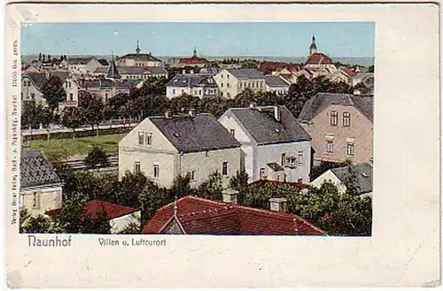 17097 Ak Naunhof Villen und Luftkurort 1903