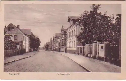 17084 Ak Naunhof Gartenstrasse 1924