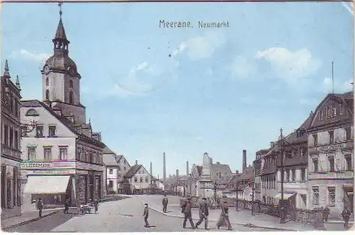 17071 Ak Meerane Neumarkt Löwen Apotheke 1915