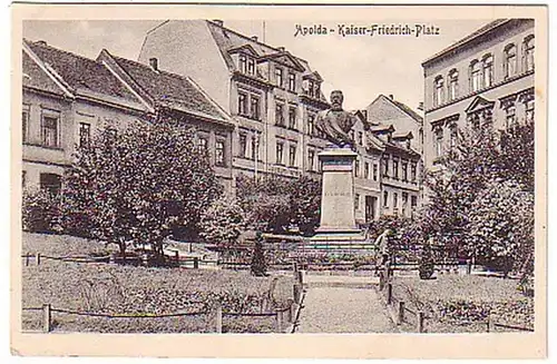 17028 Ak Apolda Kaiser Friedrich Platz 1928
