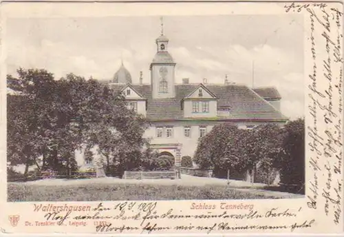 16999 Ak Waltershausen Château de Tenneberg 1900