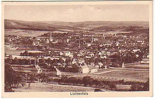 16967 Ak Lichtenfels en Bavière Vue totale 1932