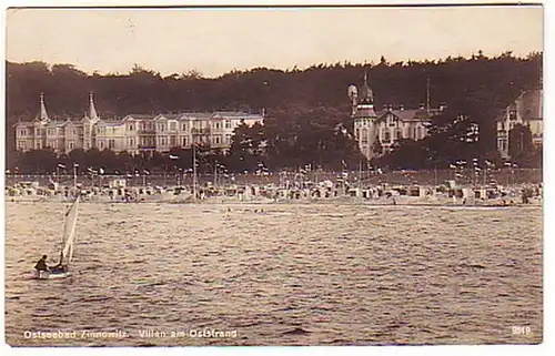 16963 Ak Balte Baltes Zinnowiz Villas sur la plage Est 1929