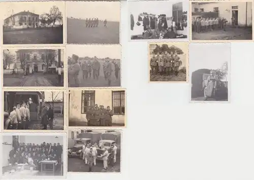 16941/12 Fotos Ausbildung in Cáslav in Böhmen WKII 1940