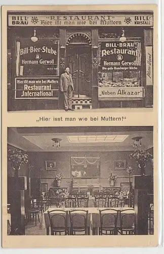 16924 Ak Hamburg St. Pauli Reeperbahn 106 um 1930