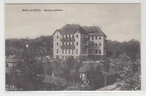 16922 Ak Bad Lausick Genesungsheim um 1920