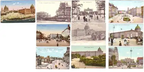 16894/10 Ak Berlin Alexanderplatz, Schloß usw. um 1920