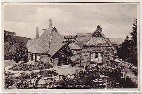 16879 Ak Bad Harzburg Elfenecke Café Winuwuk 1929