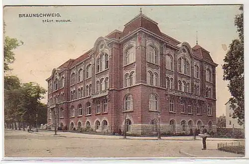16878 Ak Braunschweig Städtisches Museum 1908