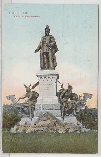 16848 Poste de terrain Ak Holtenau L'empereur Guillaume Monument 1915
