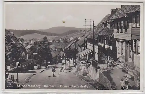 16812 Ak St. Andreasberg Oberscholz Obère Breitestrasse 1935