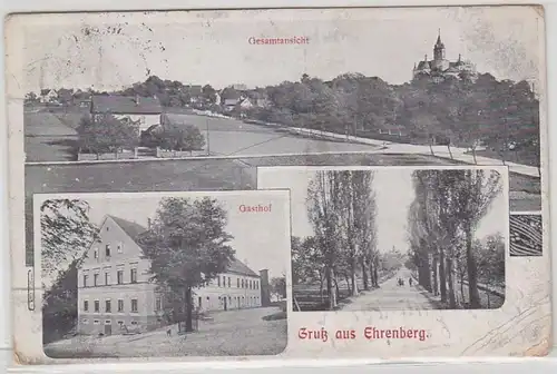 16807 Mehrbild Ak Gruß aus Ehrenberg S.-A. Gasthof usw. um 1910
