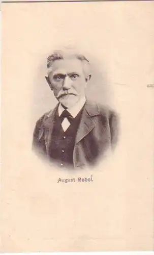 16804 Politik Ak August Bebel um 1900