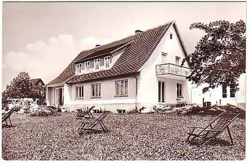 16768 Ak Wasserburg Lac de Constance Maison Panorama vers 1950