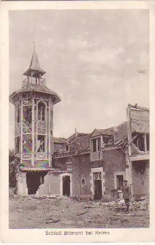 16762 Ak Château de Brimont près de Reims en France vers 1915