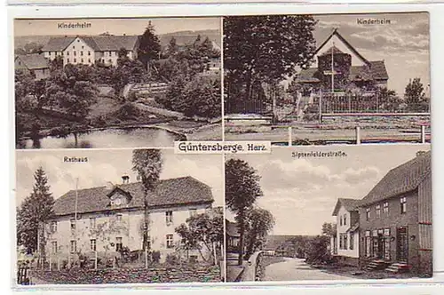 16747 Multi-image Ak Güntersberge en résine vers 1930