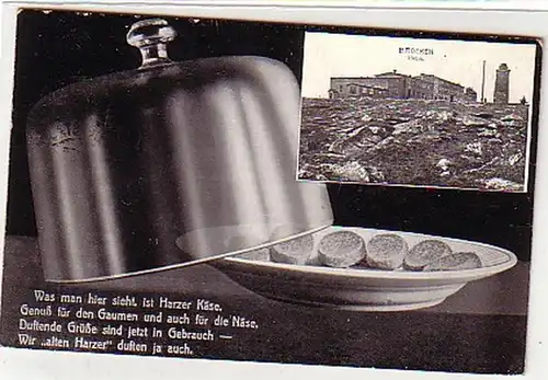 16730 Mehrbild Ak Brocken und Harzer Käse 1931