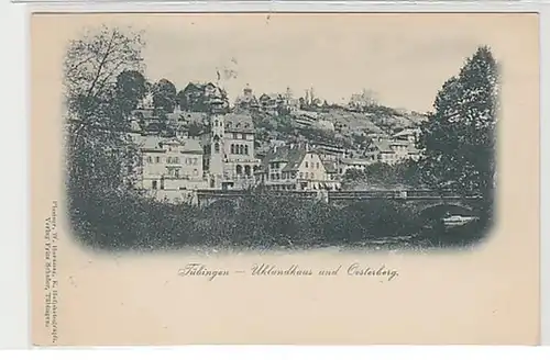 16705 Ak Tübingen Uhlandhaus et Oesterberg vers 1900