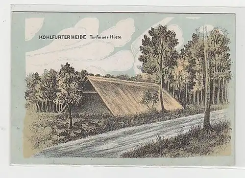16688 Ak Kohlfurter Landes de tourbe de la cabane vers 1910