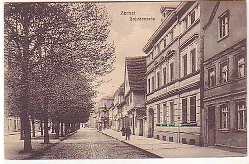 16633 Ak Zerbst Brüderstraße um 1920