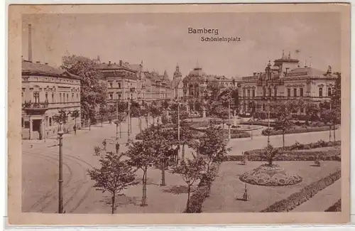 16624 Ak Bamberg Schönleinplatz 1924