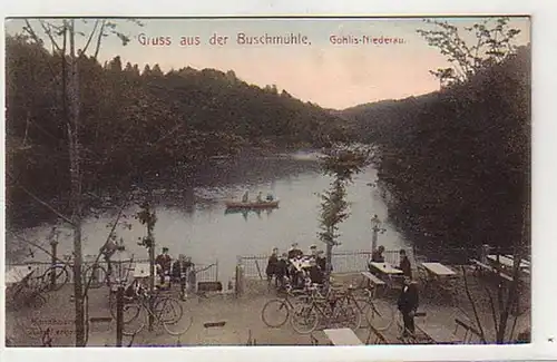 16607 Ak Salutation du moulin à buissons Gohlis Niederau 1913