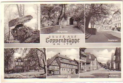 16581 Mehrbild Ak Gruß aus Coppenbrügge am Ith 1959