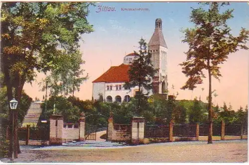 16543 Ak Zittau crématorium 1913