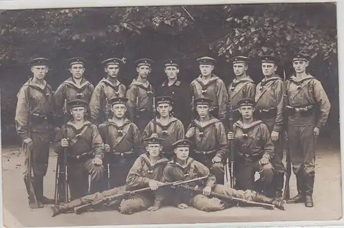 16494 Photo Ak Kiel Matrosen Division vers 1918