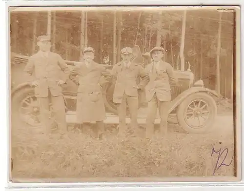 16491 Photo voiture sortie le 26.6.1927 vers Saalfeld