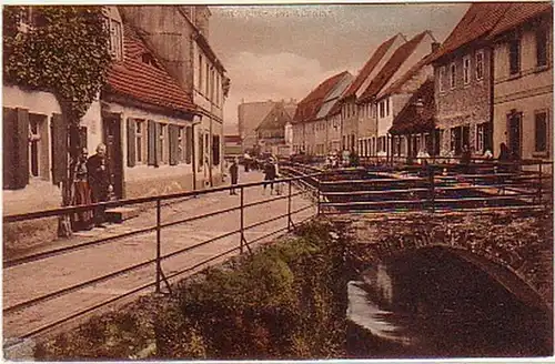 16454 Ak motif en Vieux vin de Ross am Werder vers 1920