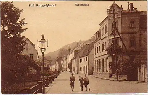 16444 Ak Bad Bergwössengschübel Hauptstrasse 1929