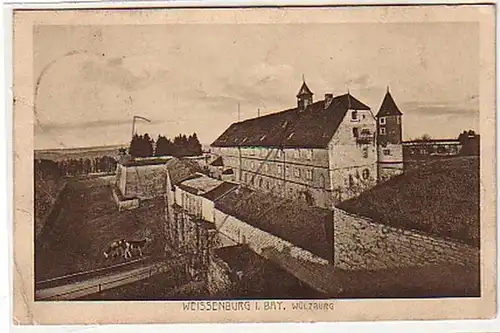 16375 Ak Weissenburg in Bayern Wülzburg 1925